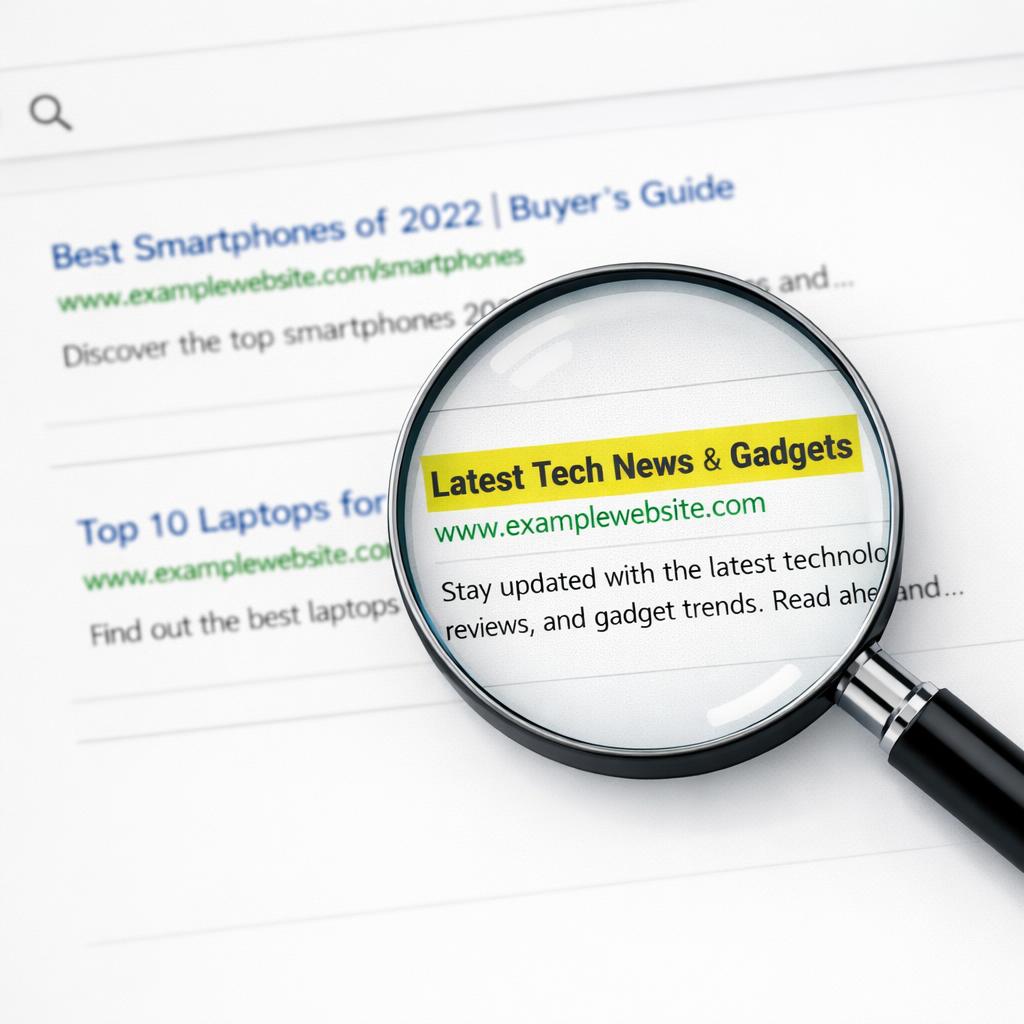 Balise title SEO : la balise qui change tout