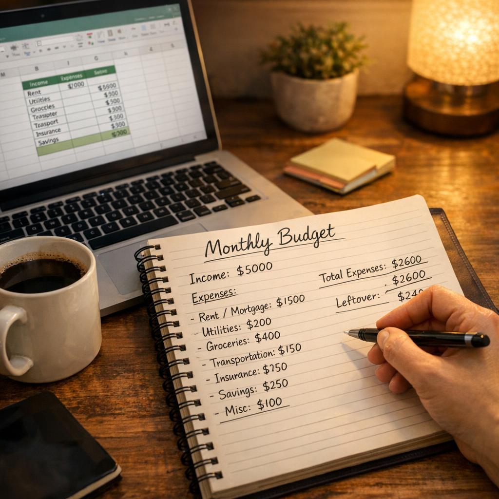 Établir un budget mensuel efficace : la méthode complète