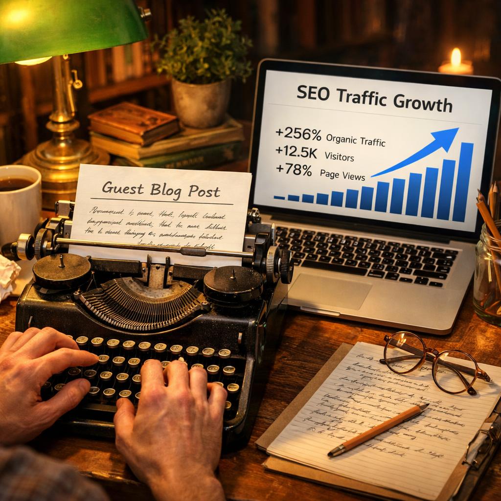 Guest blogging : la stratégie complète en 2026