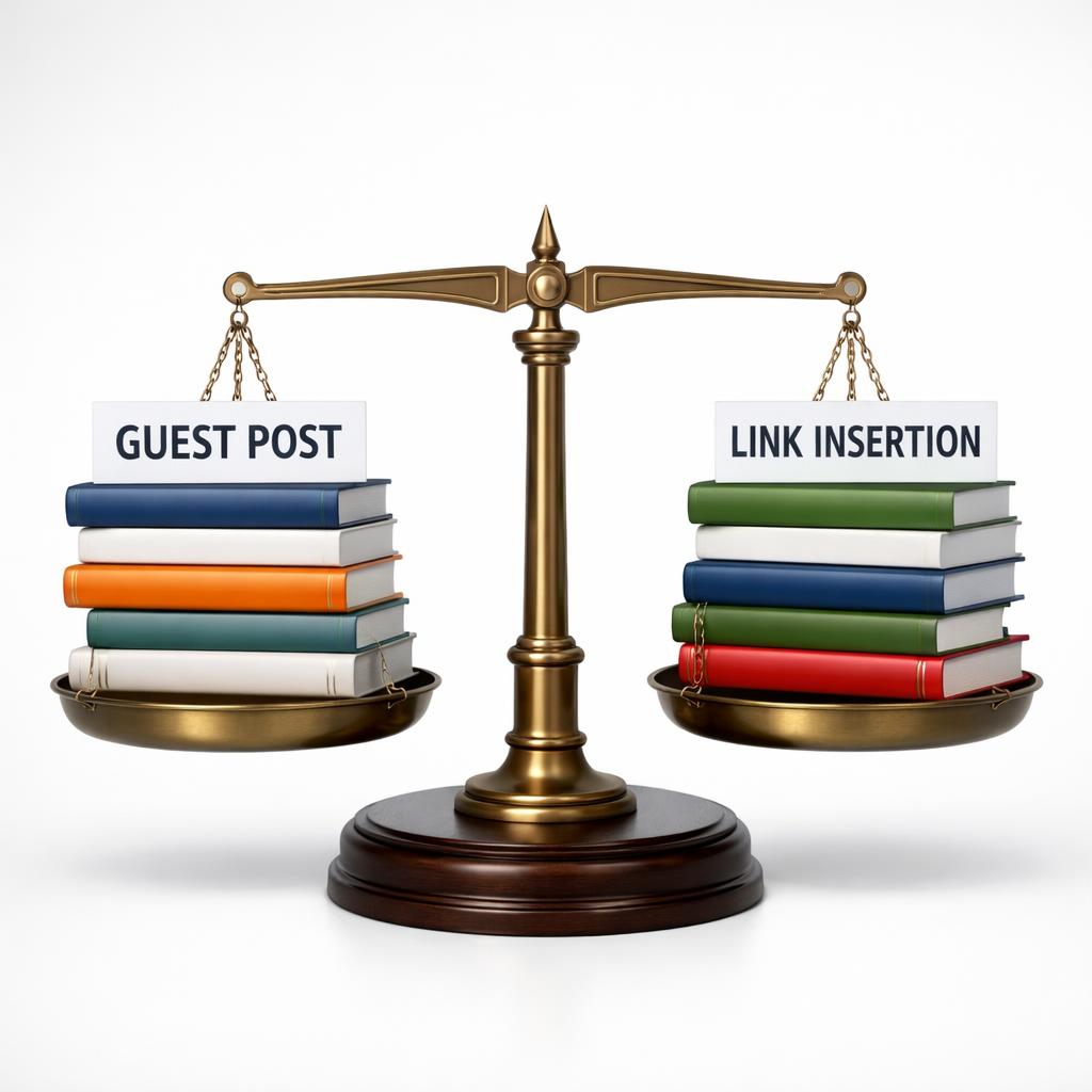 Link insertion vs guest post : que choisir pour vos backlinks ?