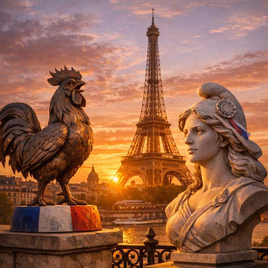 Symbole de Paris : Tour Eiffel, coq, Marianne et les autres emblèmes